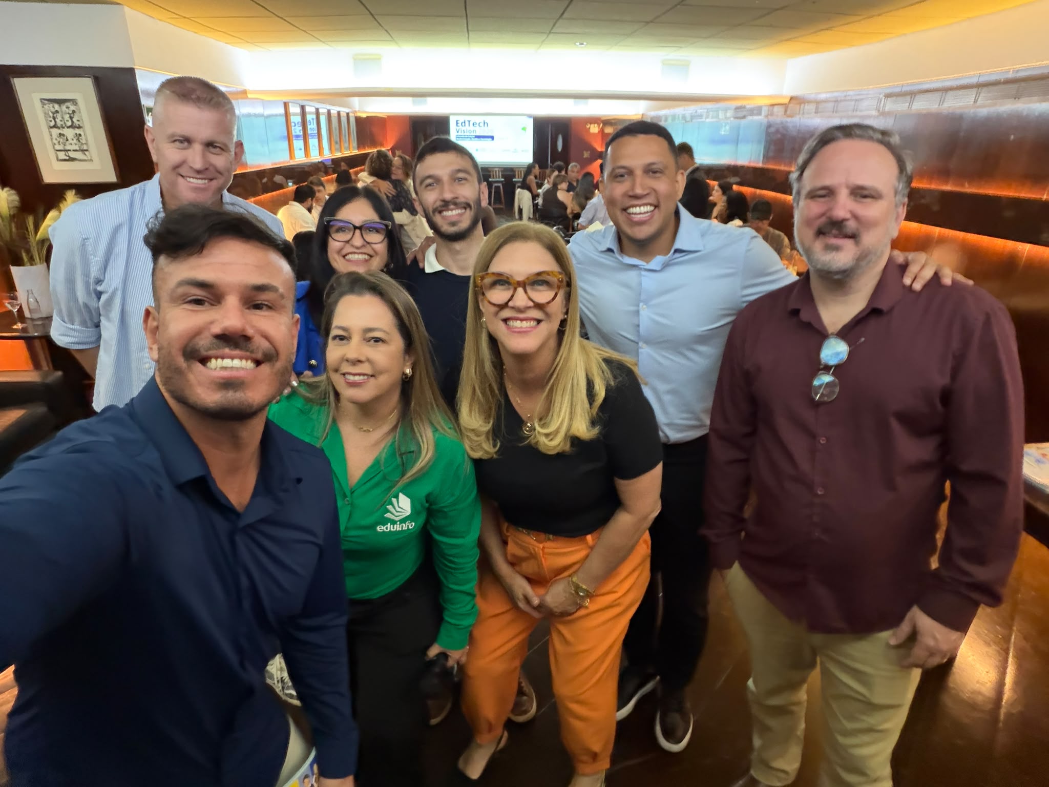 Participantes reunidos durante o EdTech Vision em Salvador